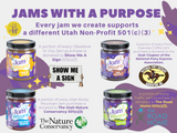 Utah Rocky Mountain Jam Allulose keto-friendly jam jar