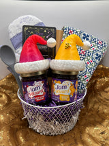 Santa Hats Lid Toppers