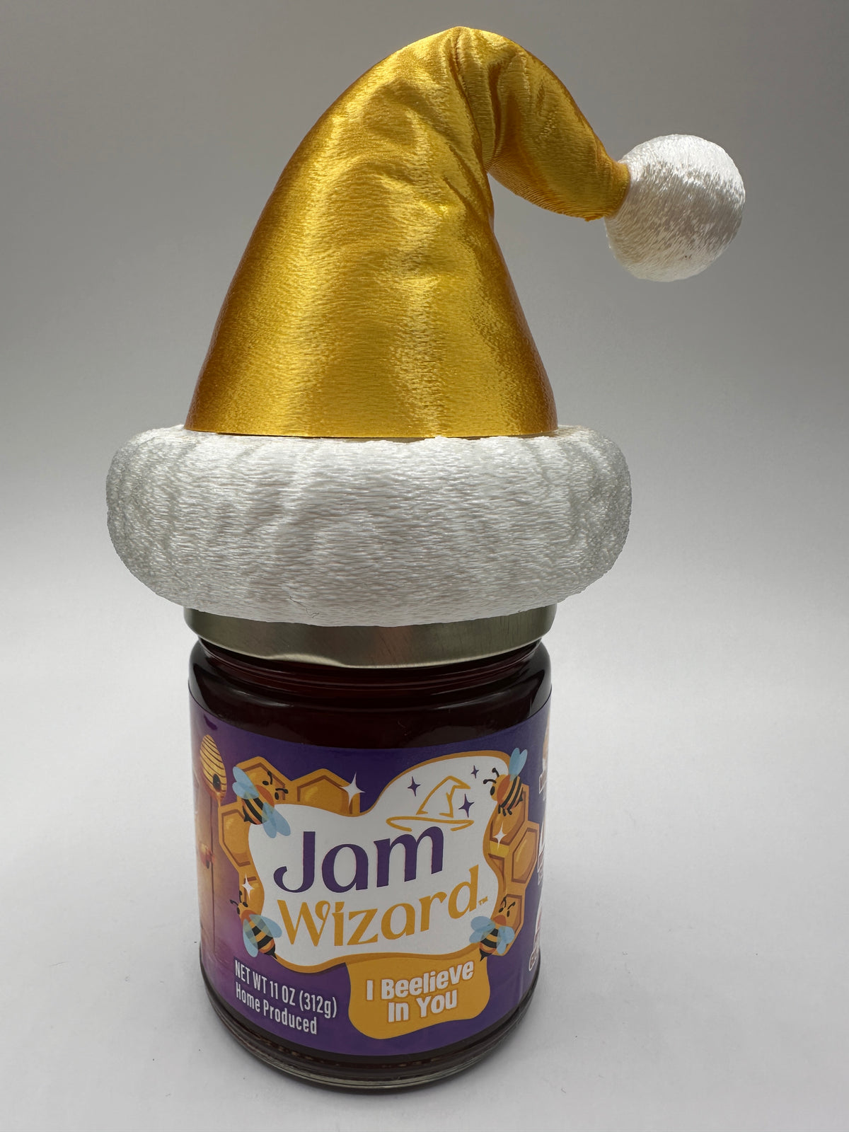 Santa Hats Lid Toppers