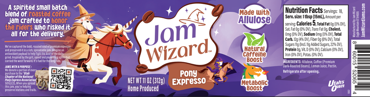 Pony Expresso Coffee Jelly With Allulose