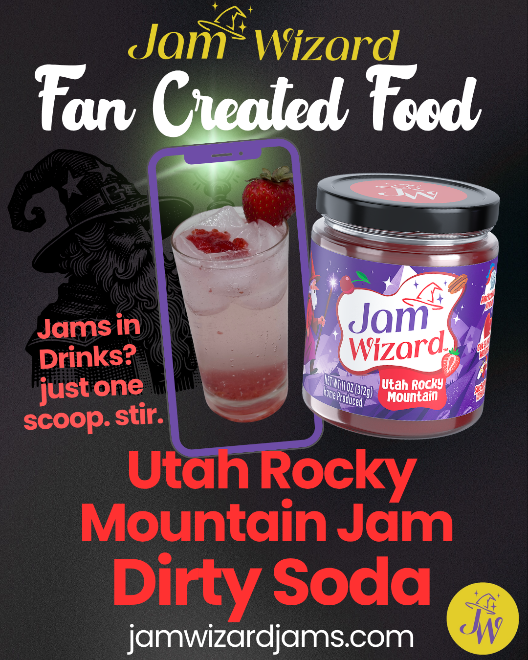 dirty soda recipe using jam