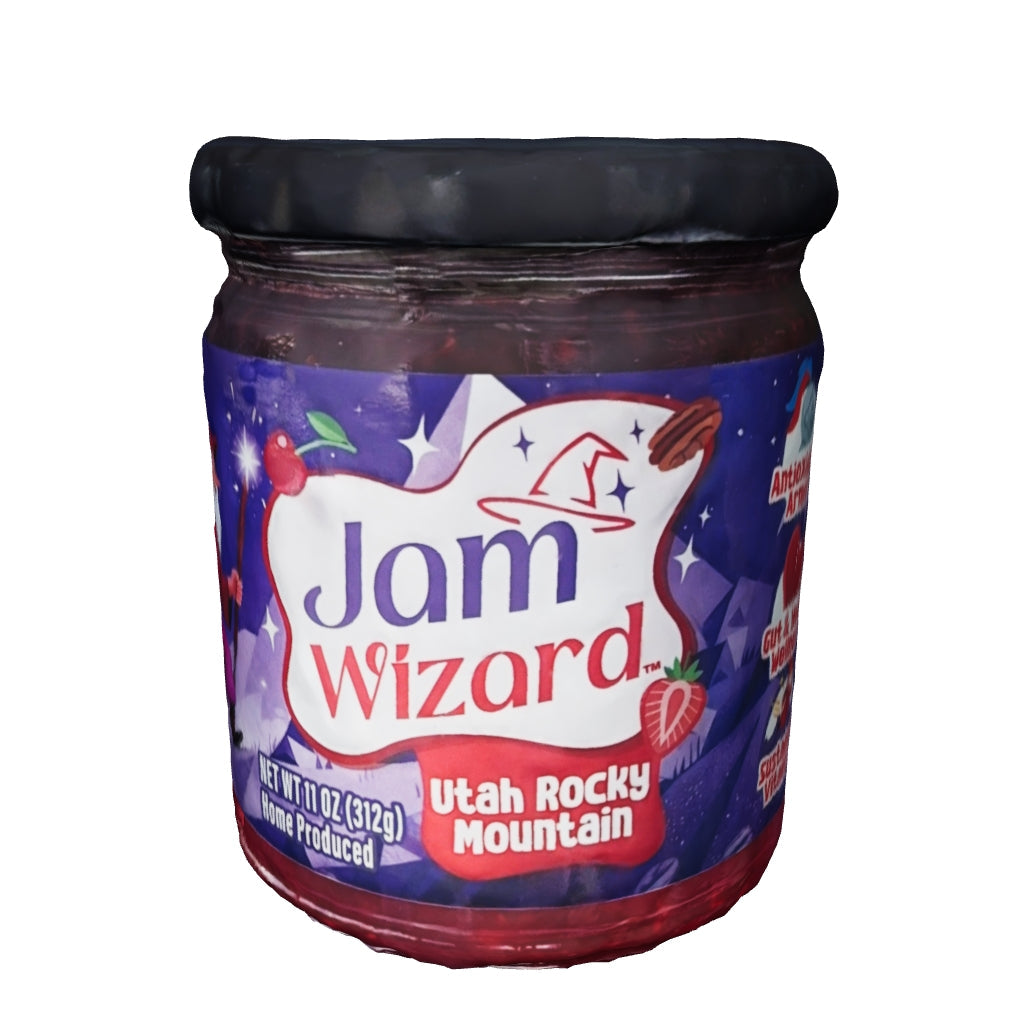 Utah Rocky Mountain Jam: Superfood Cherries, Berries & Pecan